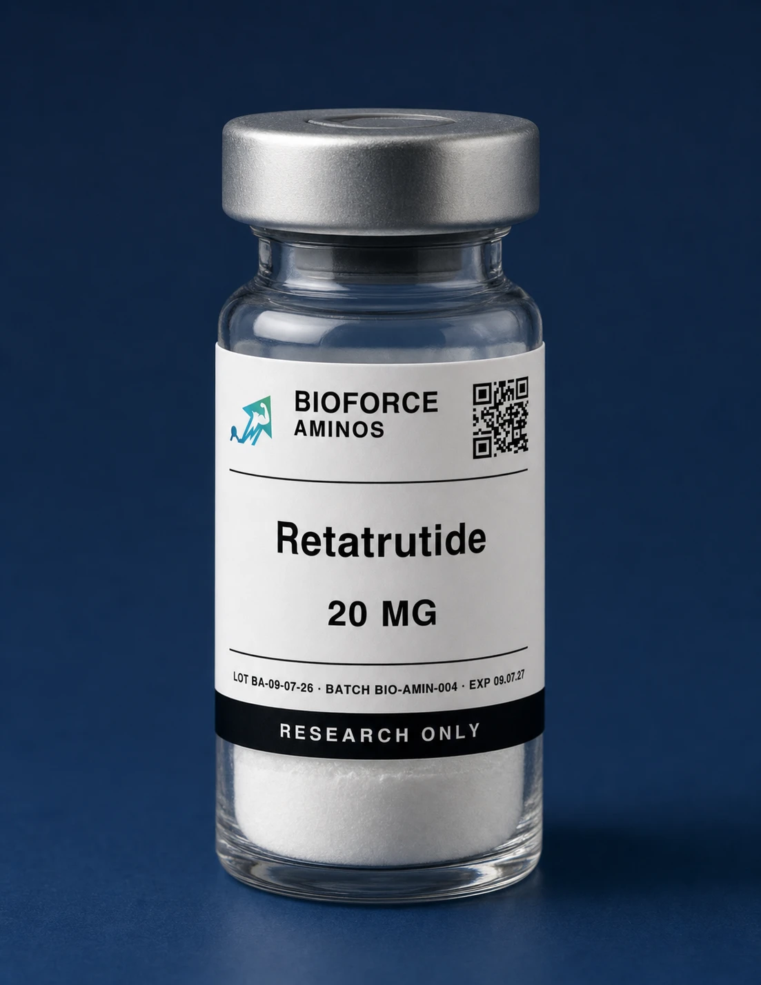 Retatrutide 20 mg produktillustrasjon